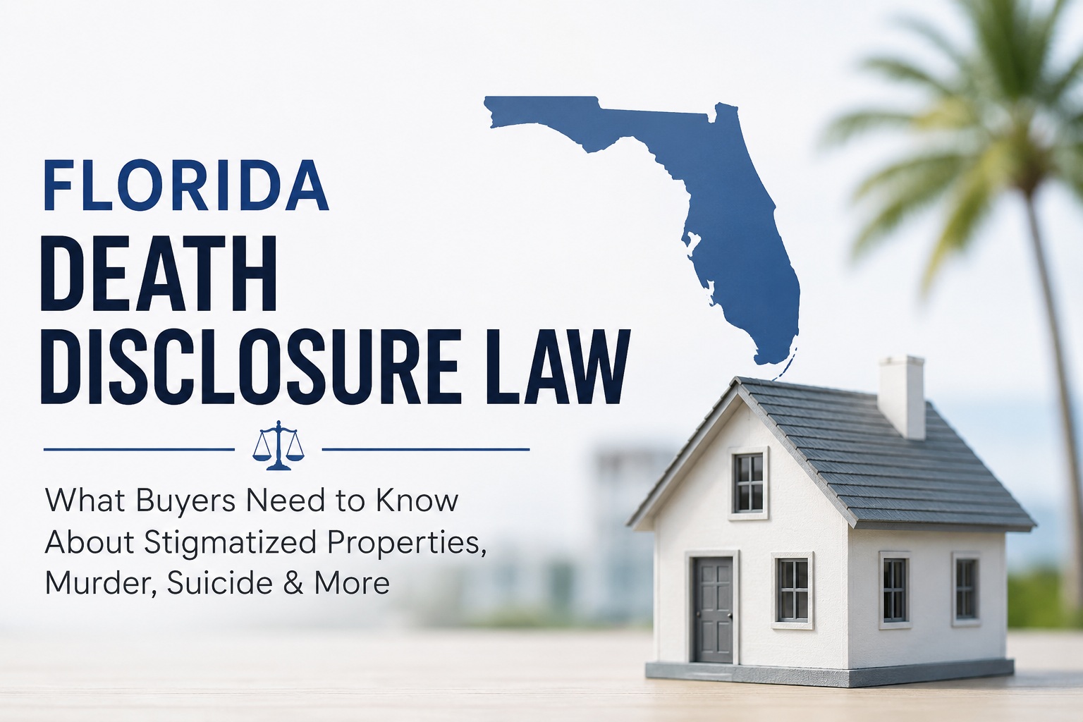 Florida Death Disclosure Law: Murder, Suicide, Haunted Homes & What Buyers Need to Know